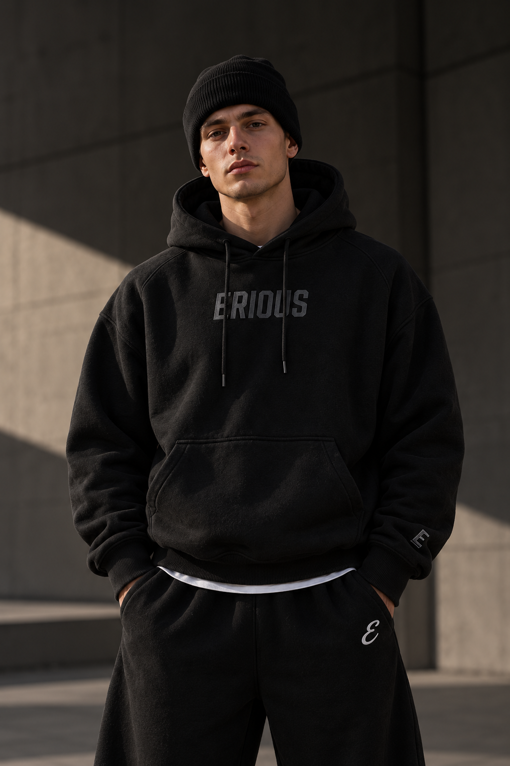 OG Black Erious Hoodie