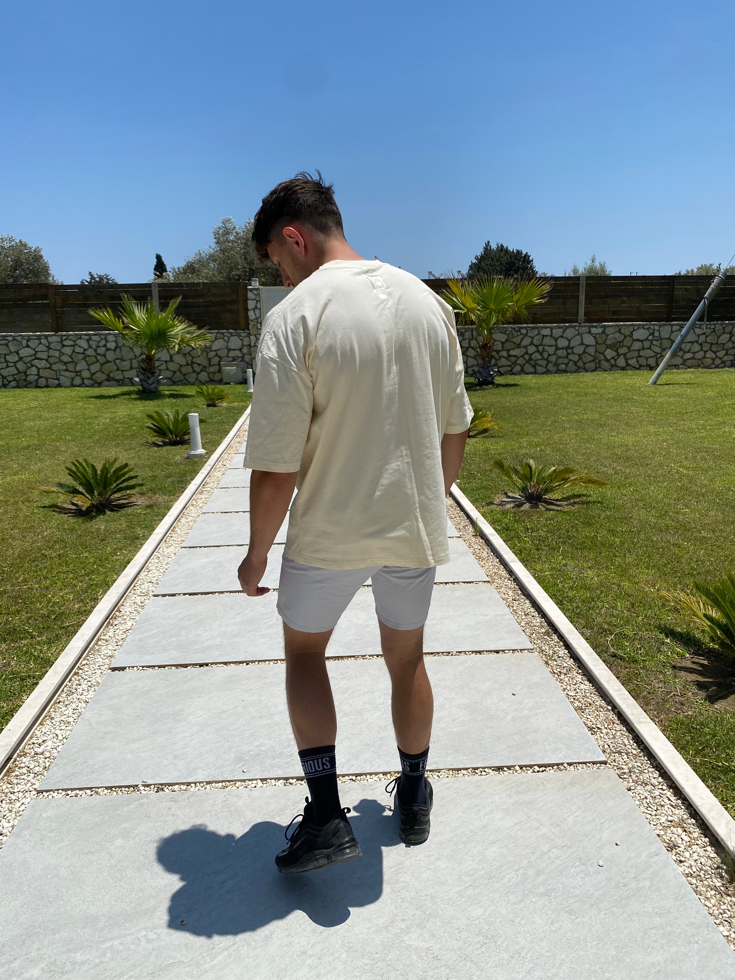 Cream Oversized T-Shirt