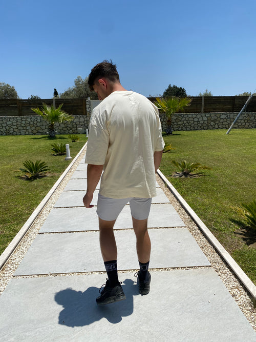 Cream Oversized T-Shirt