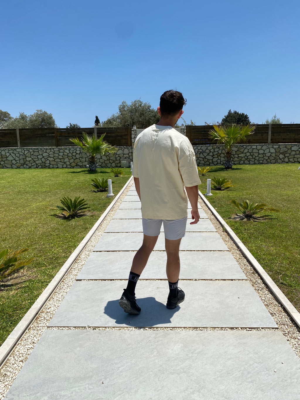 Cream Oversized T-Shirt