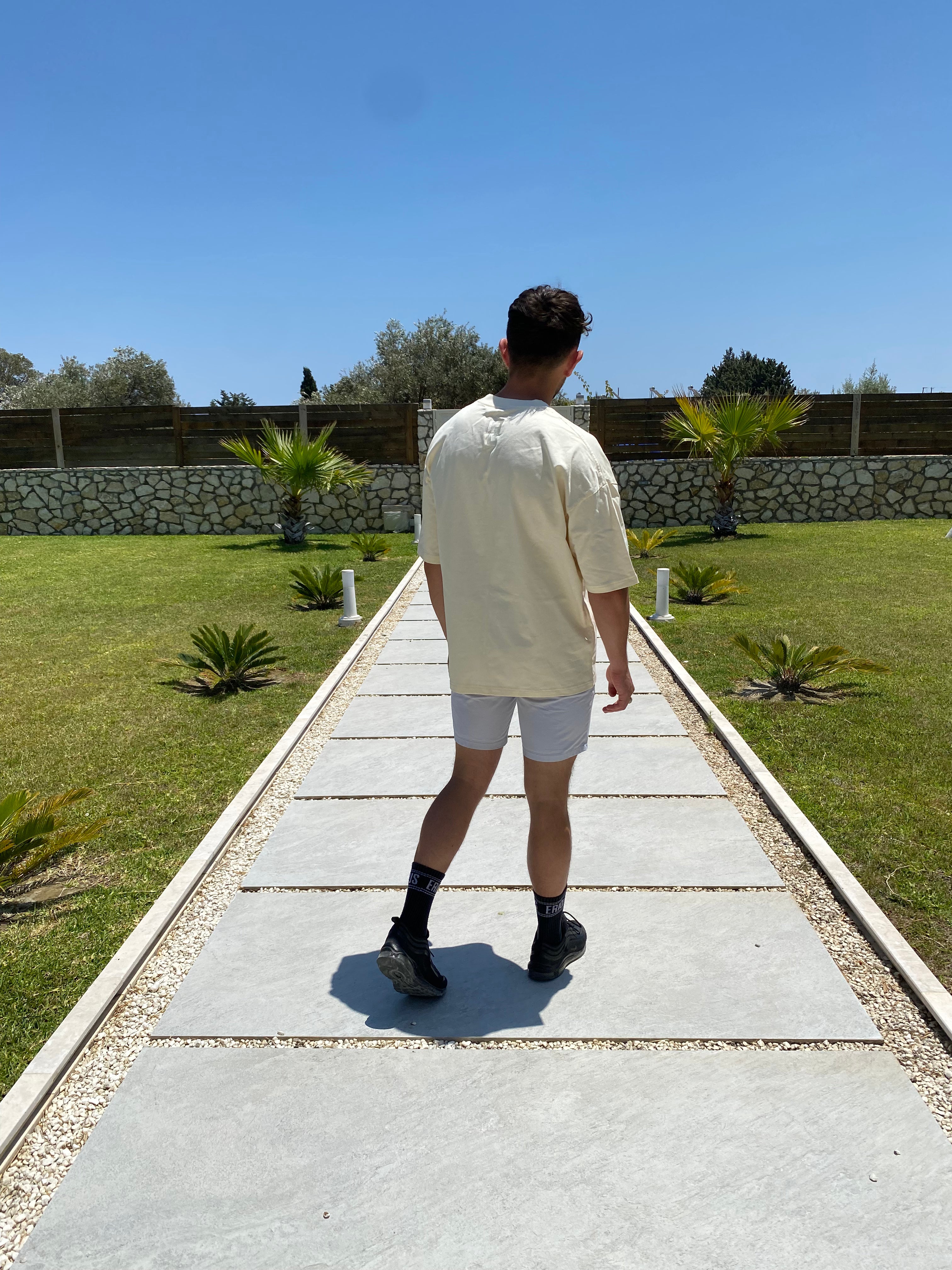 Cream Oversized T-Shirt